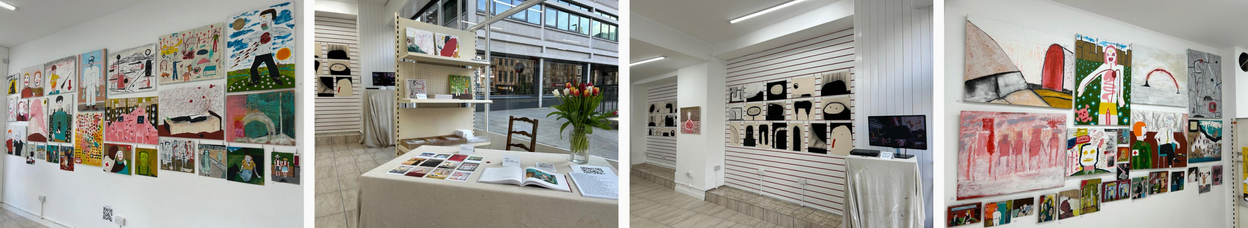 from painter to painter - an exhibition of work by phil thomas: friday 21 til saturday 29 march 2025 at london fashion warehouse 64/65a whitechapel high street, e1 7pl