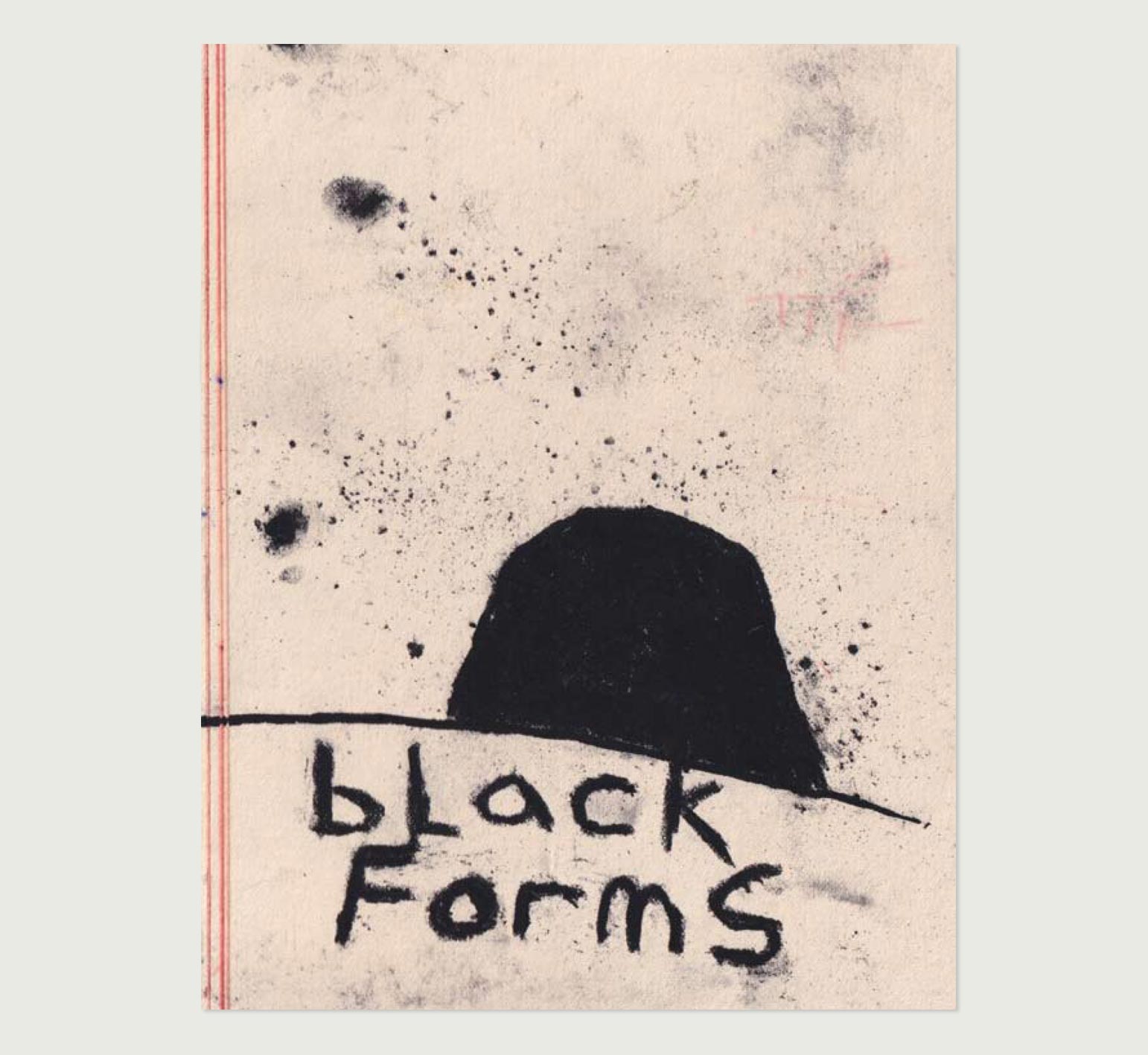 black forms - Front cover black forms - Front cover